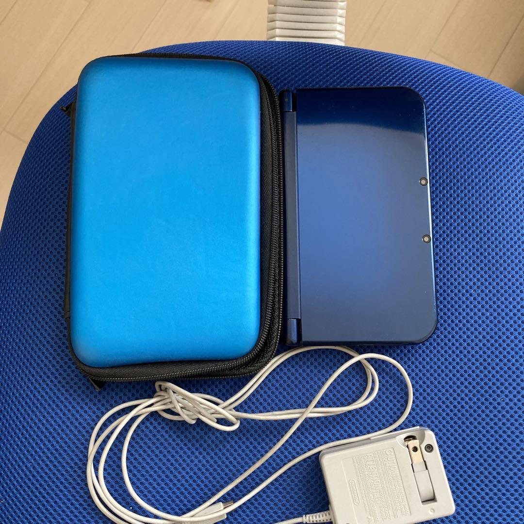 （ジャンク）newニンテンドー3dsLL、充電器、ケース