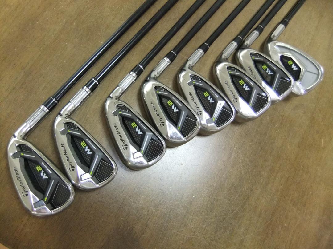 TaylorMade - テイラーメイド M2 8本セット テーラーメイド M2 アイアン8本セット メンズゴルフ 初心者 入門