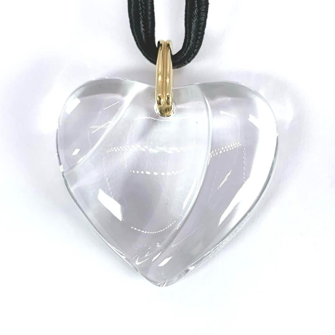 Baccarat ハート型ネックレス Baccarat バカラ ハート ネックレス チョーカー ペンダント
