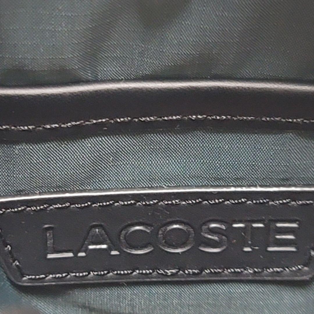未使用✨LACOSTE ラコステ モノグラムバーティカル ショルダーバッグ