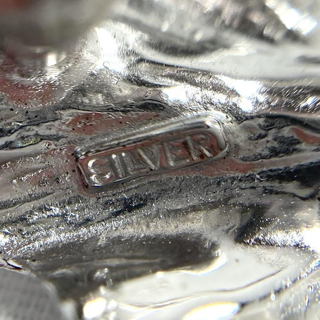 K18 SILVER 刻印 ルビー サファイアエメラルドパール真珠 ブローチ
