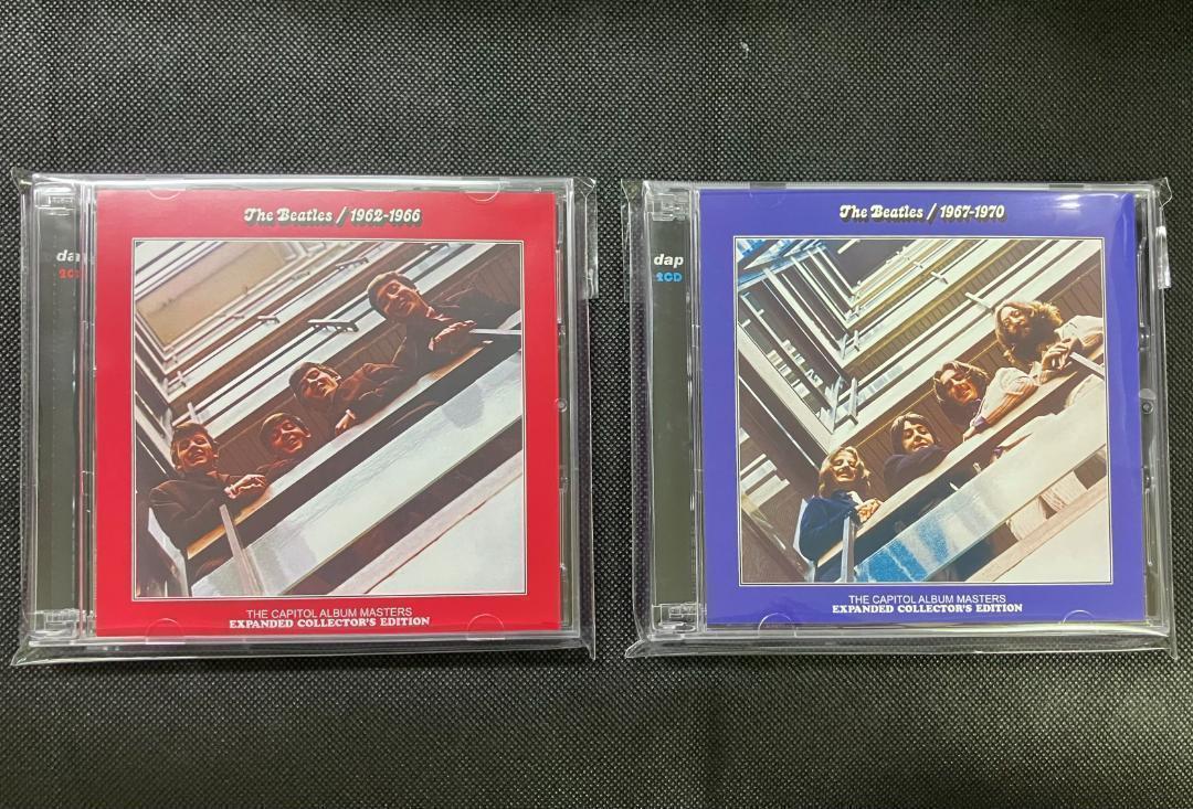 BEATLES 赤盤 青盤 CAPITOL MASTER 4CD - 洋楽オンライン