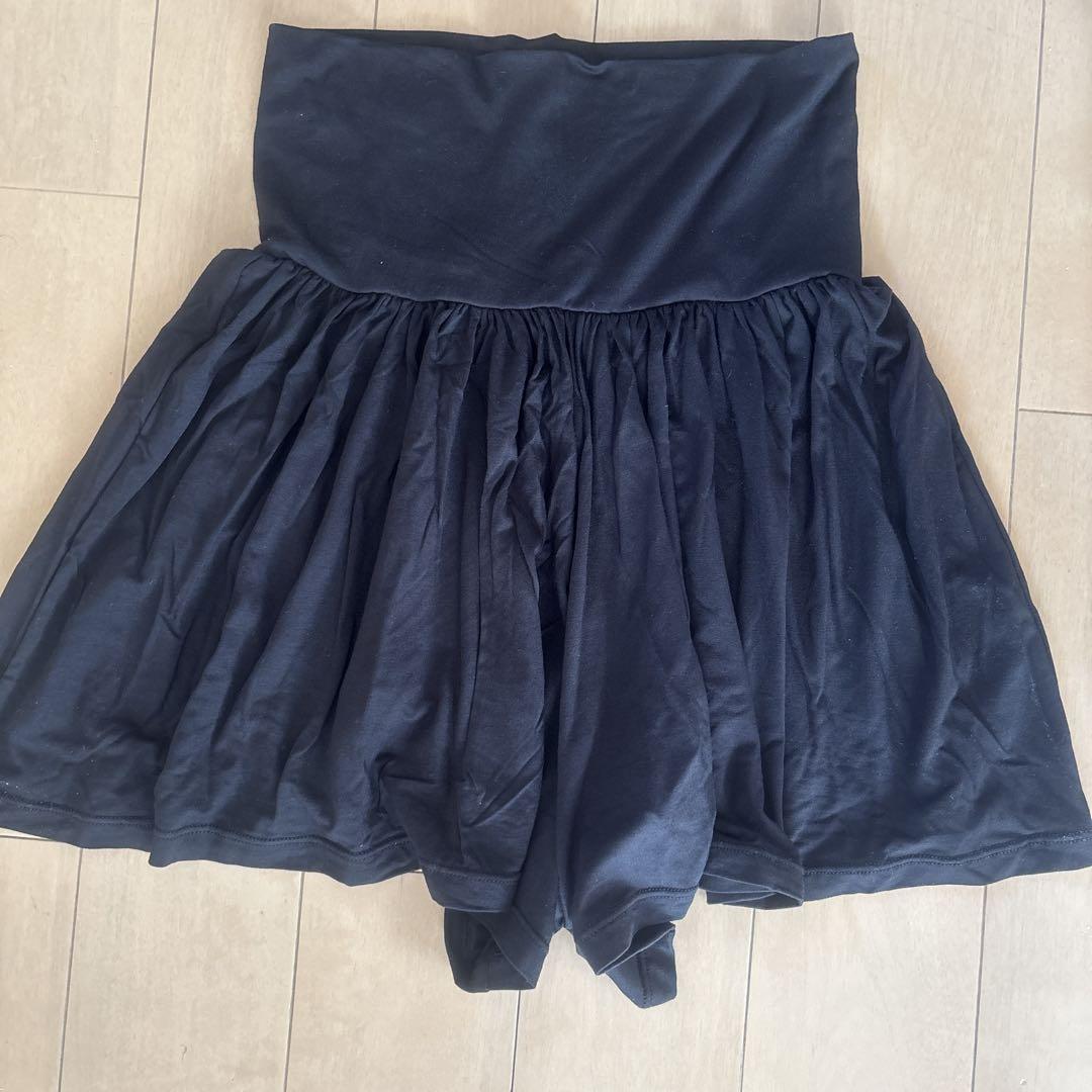 バレエキュロットスカート 黒 M-L - メルカリ