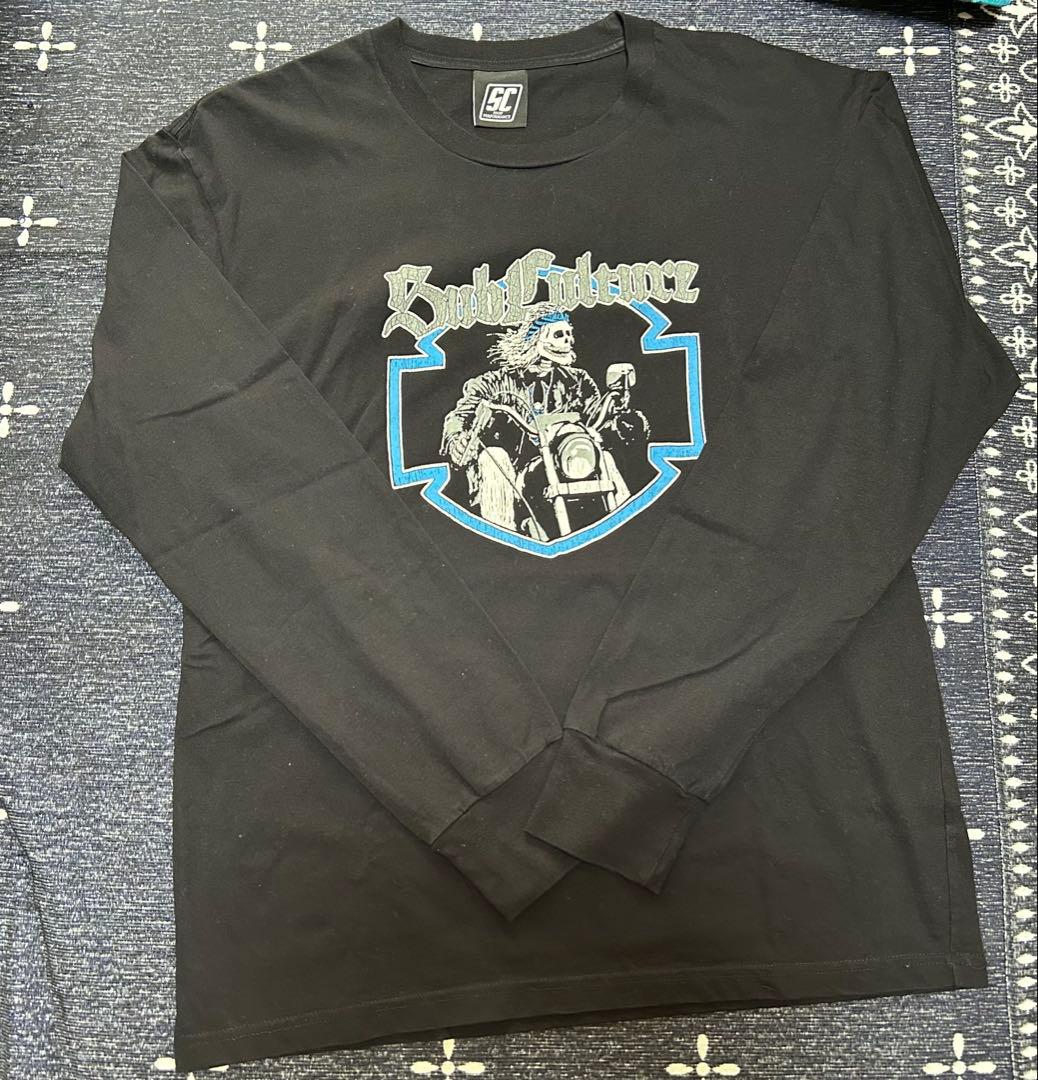 SC subculture サブカルチャー ライダー トレーナー 長袖