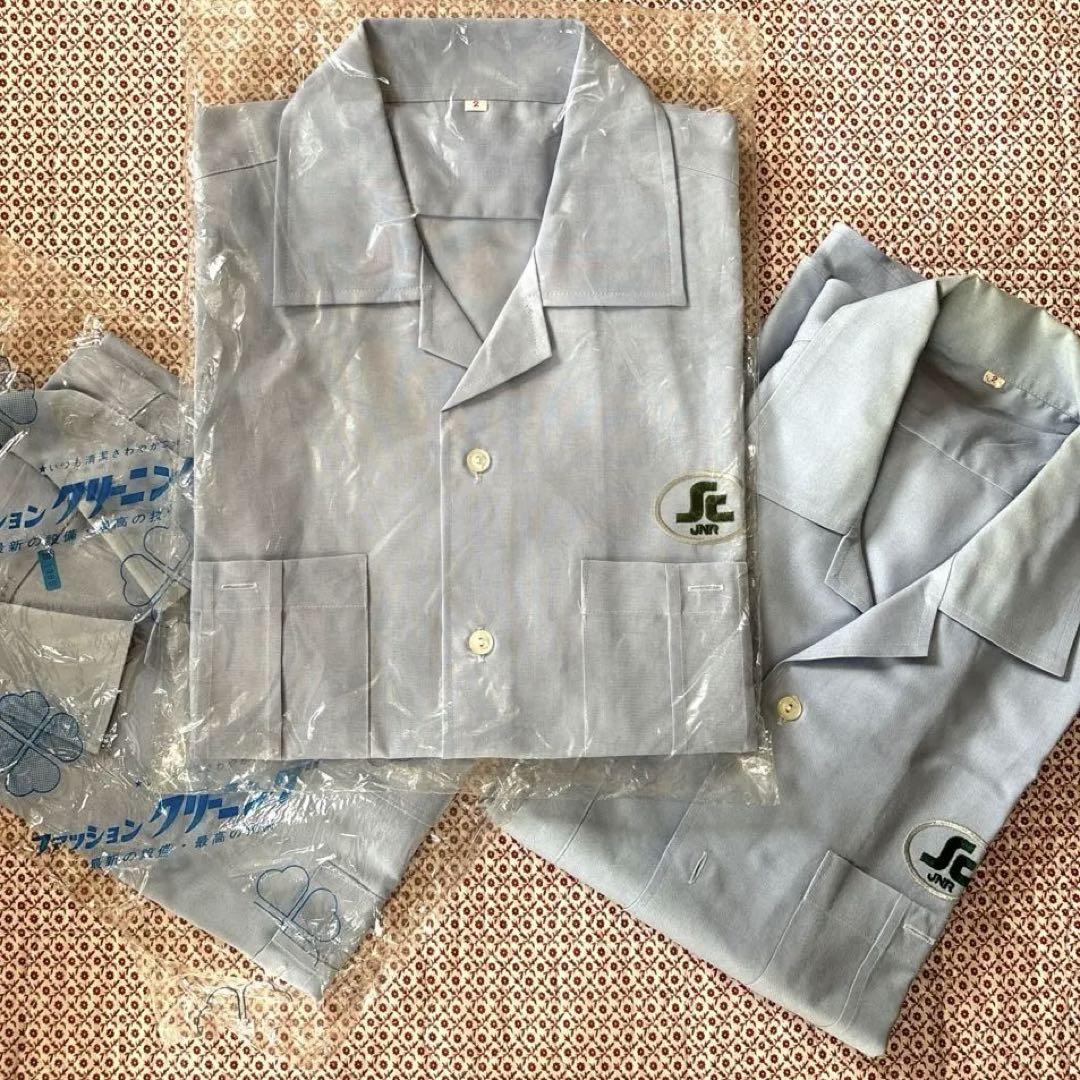 新品未開封】JNR SC 国鉄 制服 盛夏衣カイキン半袖 2号 鉄道
