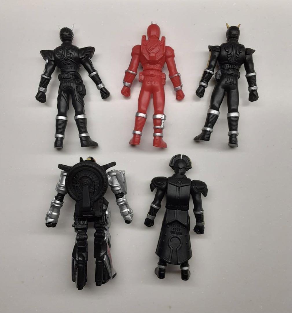 DXビックサイズソフビ 仮面ライダー5体セット ストロンガー