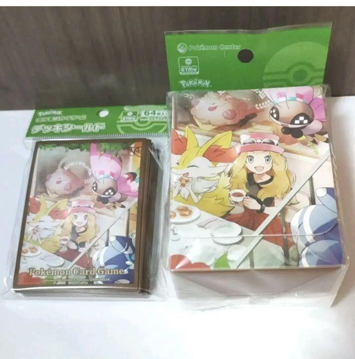 ポケモンカード デッキシールド セレナ スリーブ デッキケース 新品 未開封