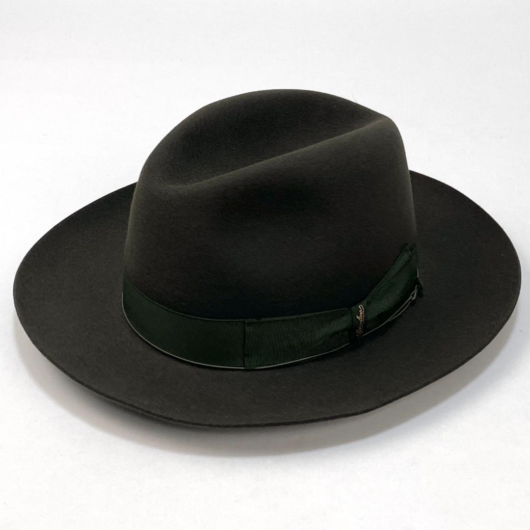 新品 Borsalino Q.Sフォラール ラージブリム 110757 0641