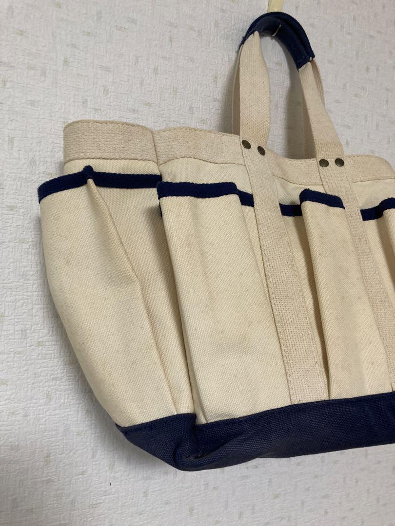 珍品1990's~EDDIE BAUER CANVAS GARDEN TOTE