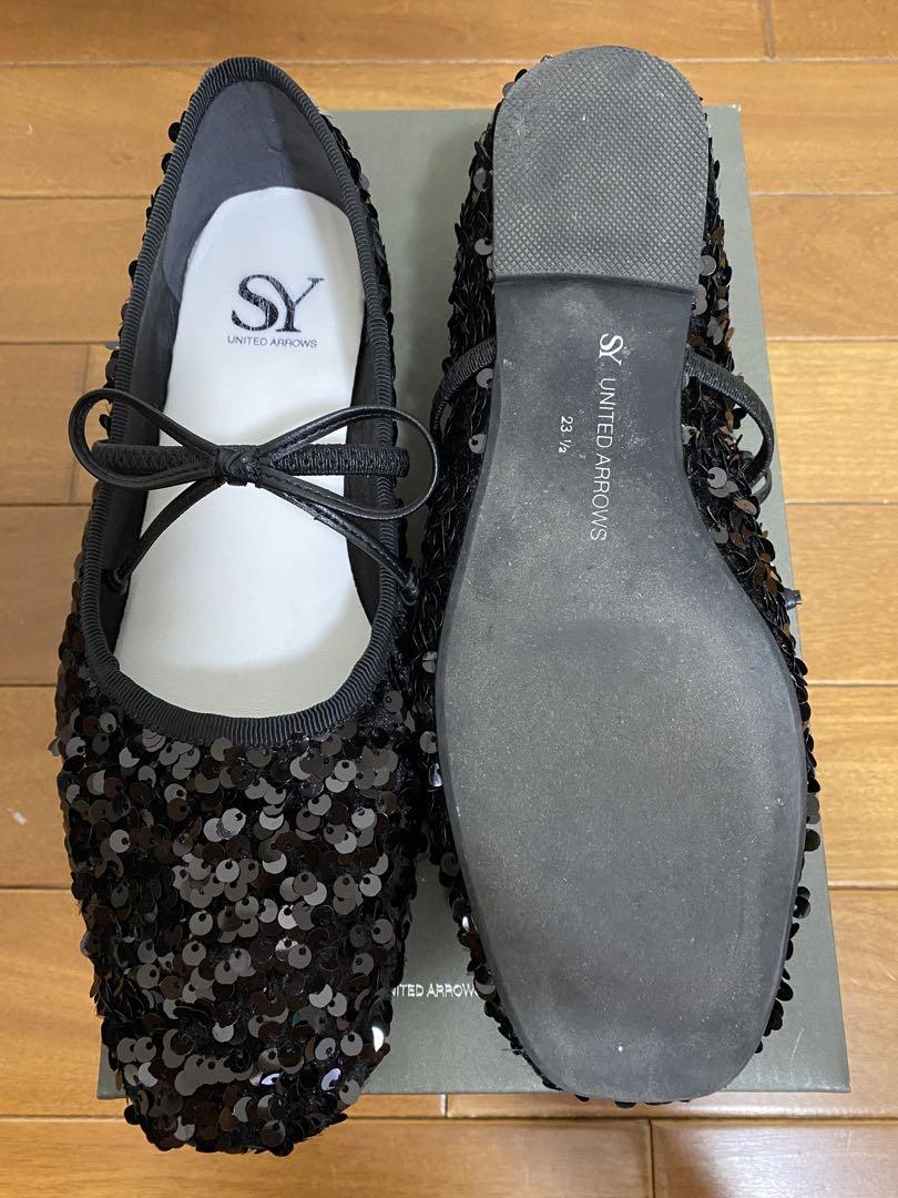 楽天市場】＜SY＞スパンコールバレエ フラット10○↑ SY UNITED