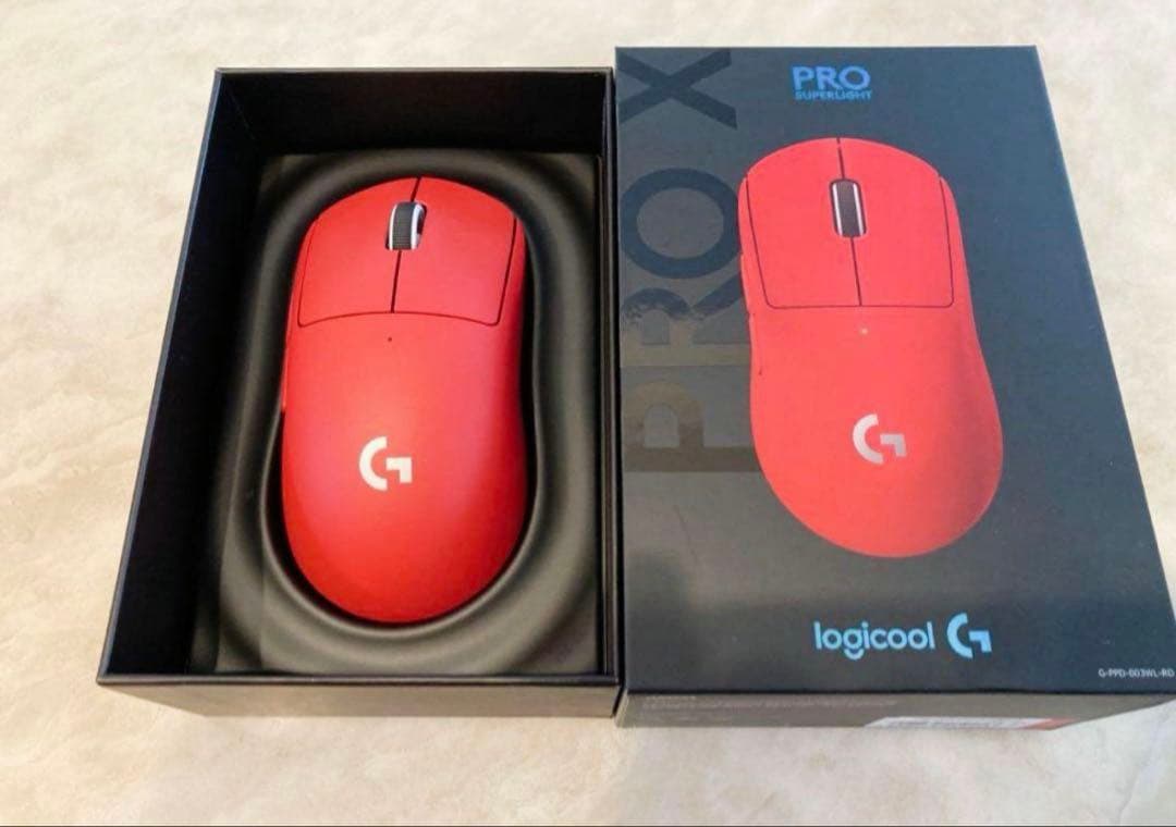 Logicool G PRO X SUPERLIGHT マゼンダ♥に近い
