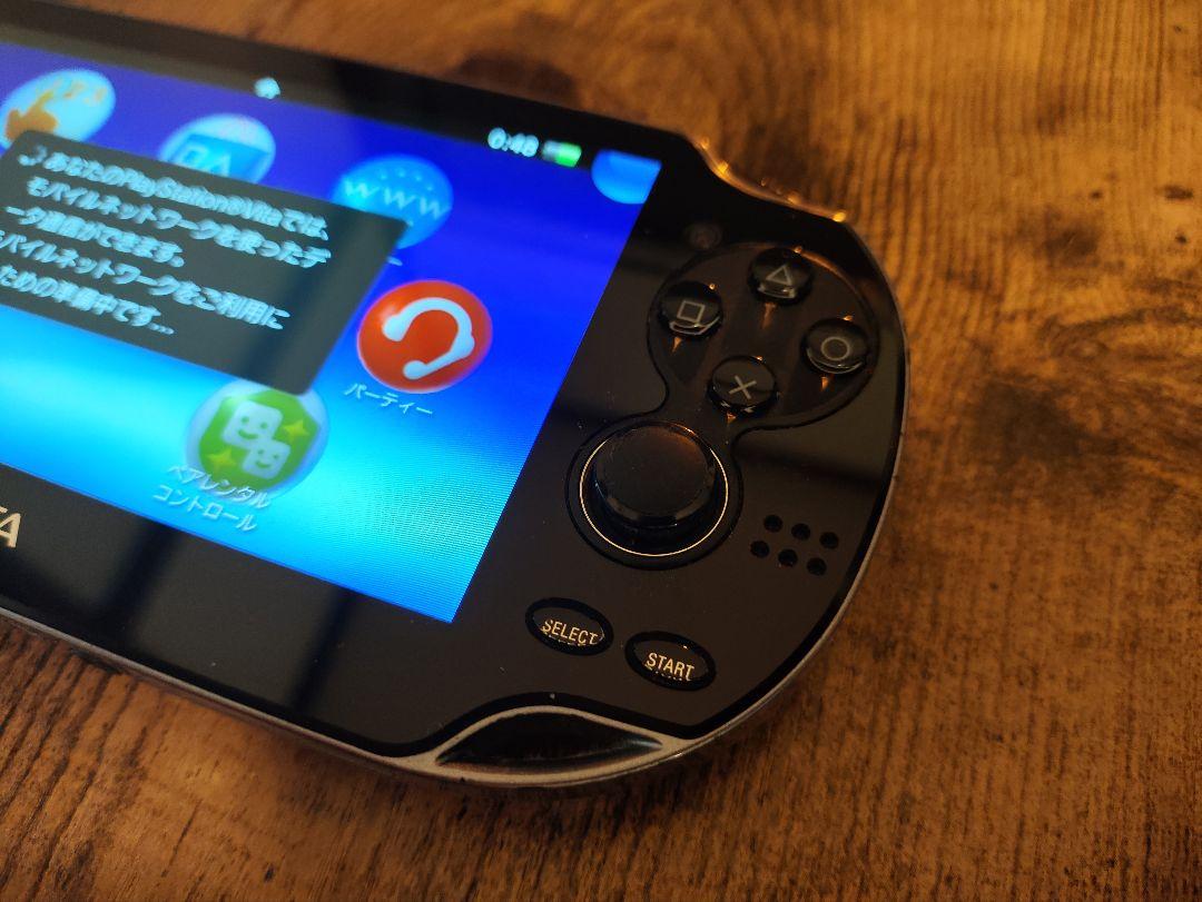 SONY PSVITA 本体 psvita PCH-1100 ブラック