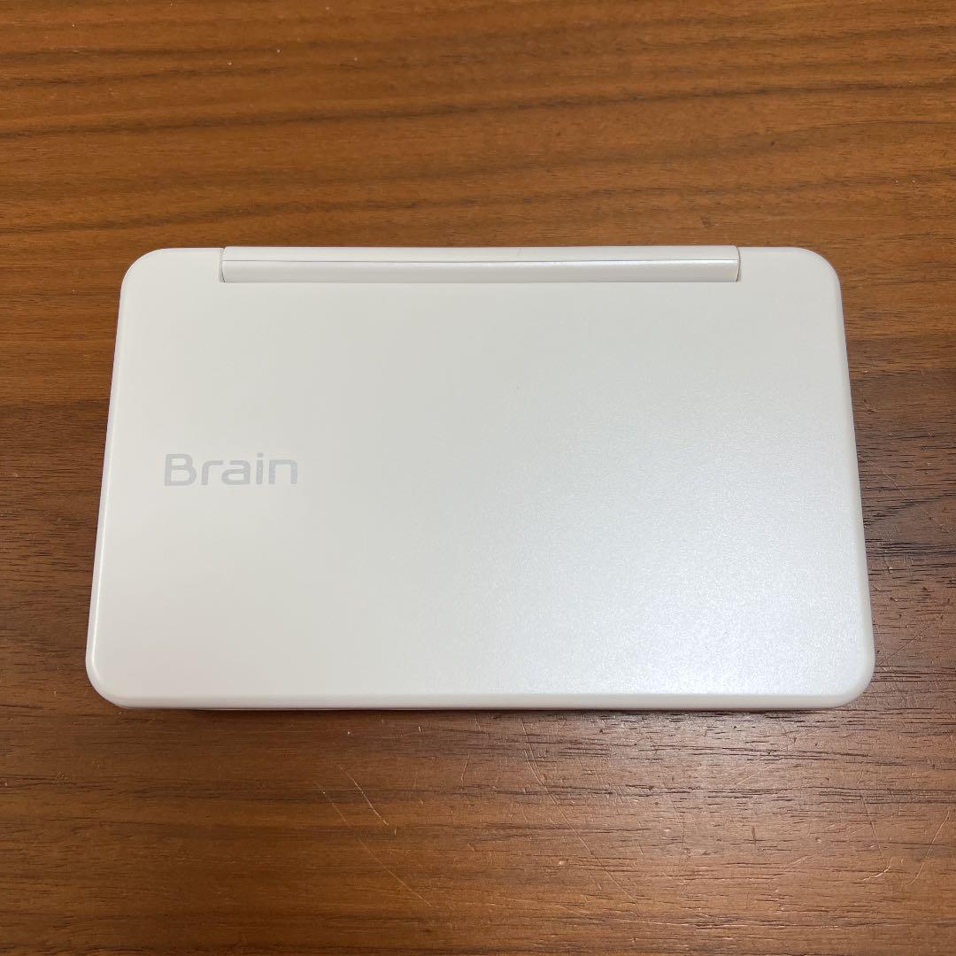 SHARP Brain 電子辞書 PW-SH5 ホワイト 高校生モデル - メルカリ