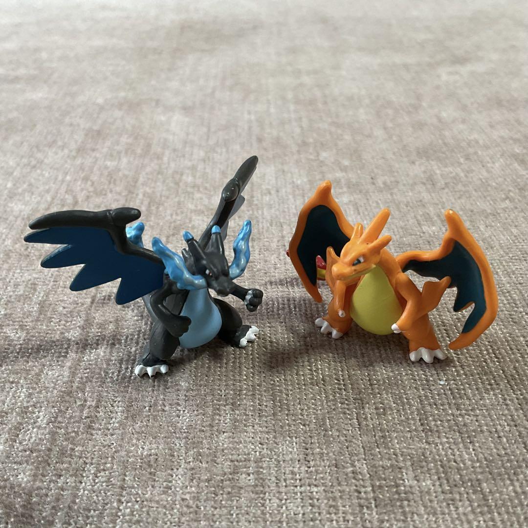 ポケモンミニフィギュア メガリザードンX メガリザードンY