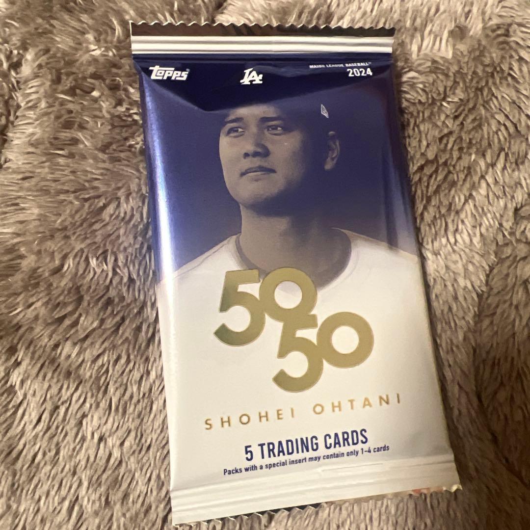 1パック 2025 Topps 50 50 大谷翔平