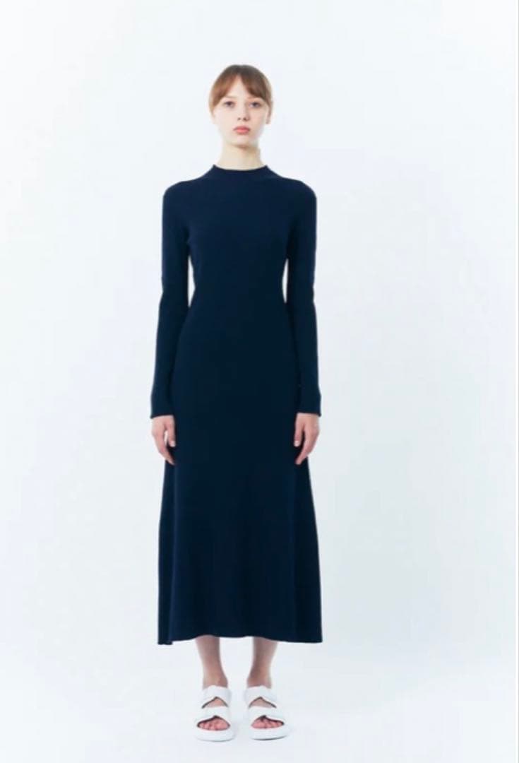 CFCLブラックニットワンピmamesacaitomoユナイテッドhykeenfM CFCL