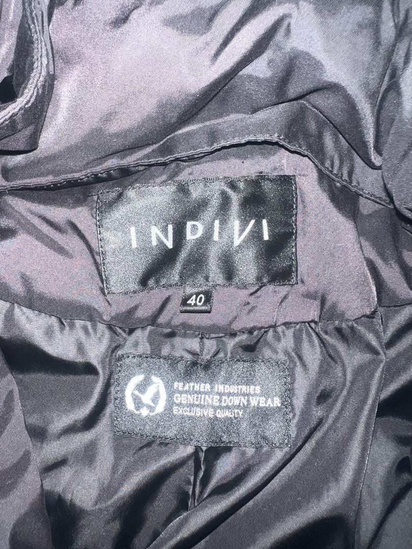 INDIVI ダウンジャケット サイズ40 黒