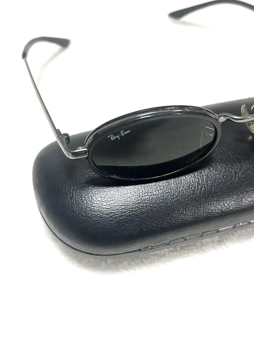 【美品】　レイバン オーバル サングラス ケース付 RB3123 W3139