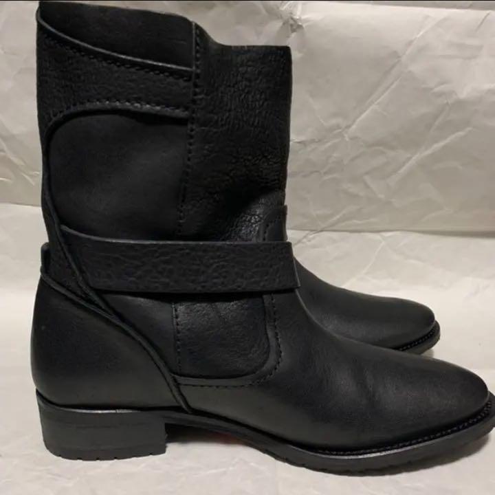 高評価通販 チョコ &ハニー様❣️ZARA 本革ブーツ サイズ38 JZCo8-m98511736882 好評お得