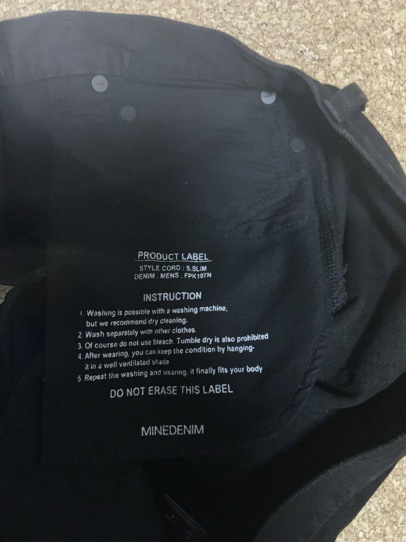【木村拓哉さん同型同色】MINEDENIM 5ポケット デニム 30