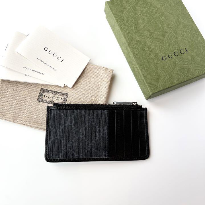 最新【新品未使用】GUCCI インターロッキングG コイン フラグメントケース