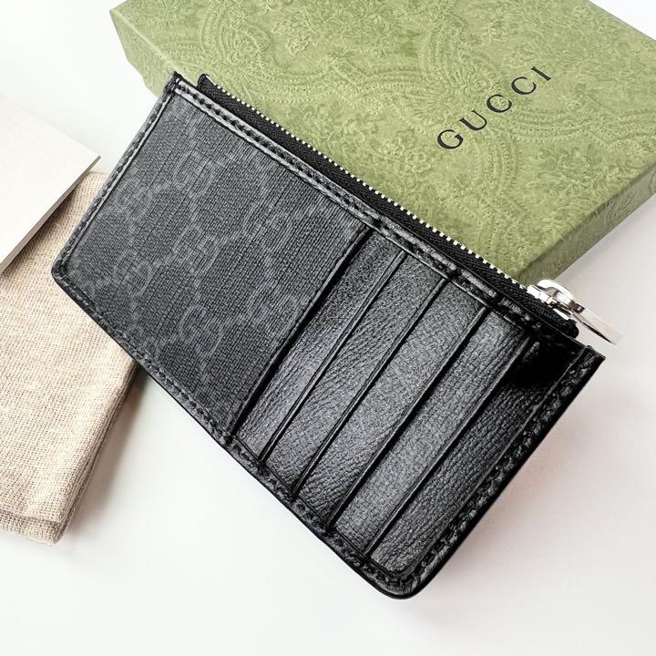 最新【新品未使用】GUCCI インターロッキングG コイン フラグメントケース