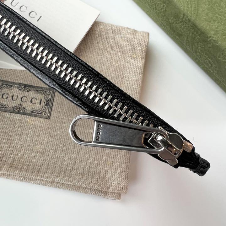 最新【新品未使用】GUCCI インターロッキングG コイン フラグメントケース