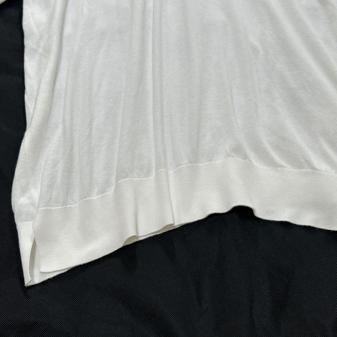 希少✨ JOHN SMEDLEY 半袖ニット 現行タグ シーアイランドコットン
