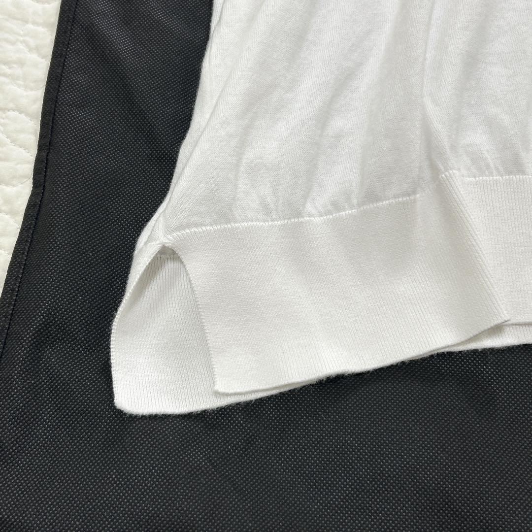 希少✨ JOHN SMEDLEY 半袖ニット 現行タグ シーアイランドコットン