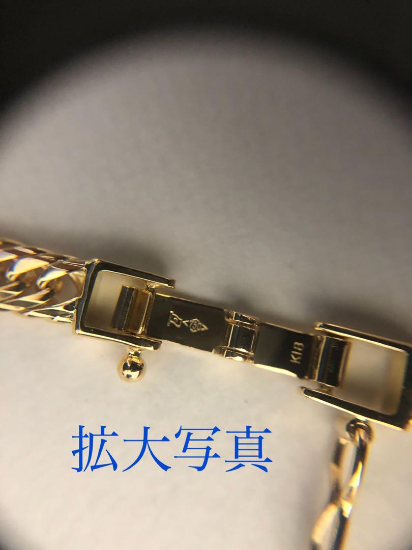 K18喜平ネックレス　16面トリプルカット 約55cm