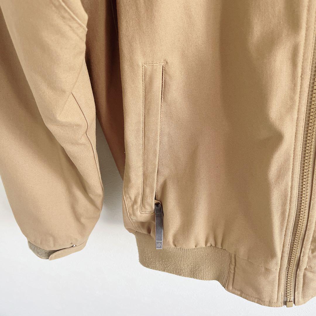 【美品】Columbia 【L】ジャンバー ブルゾン ベージュ/ボルドー メンズ