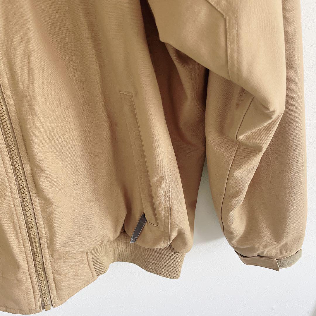 【美品】Columbia 【L】ジャンバー ブルゾン ベージュ/ボルドー メンズ