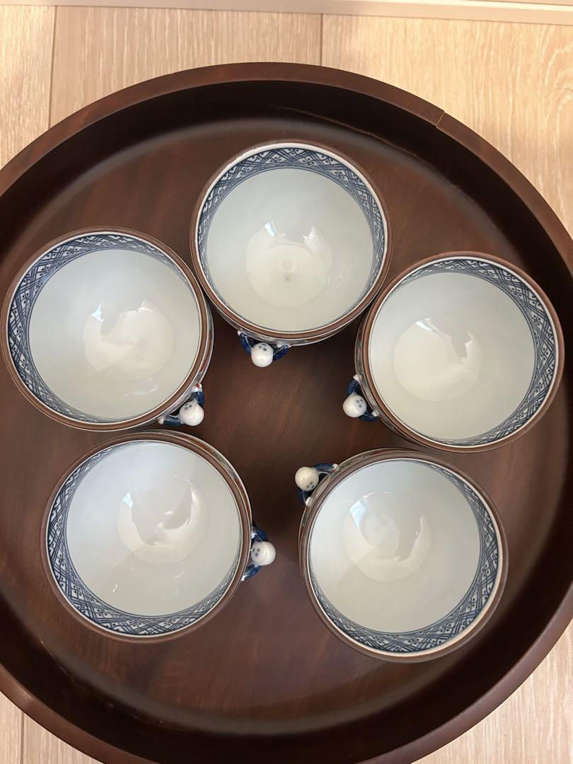 有田焼 英祥窯 一閑人 茶碗5個セット