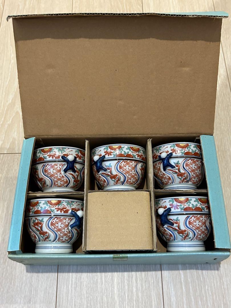 有田焼 英祥窯 一閑人 茶碗5個セット