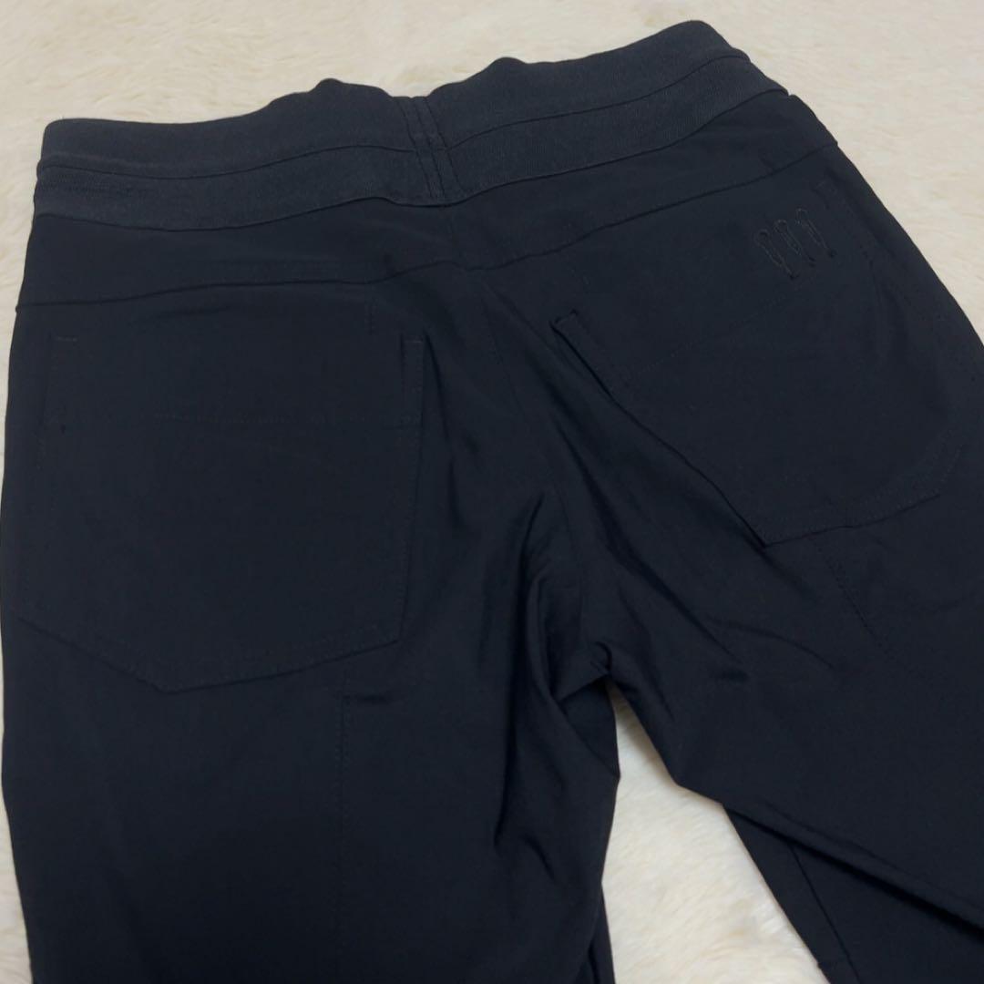 美品 □ Sov. メリルハイテンションパンツ ブラック 36 ウエストゴム