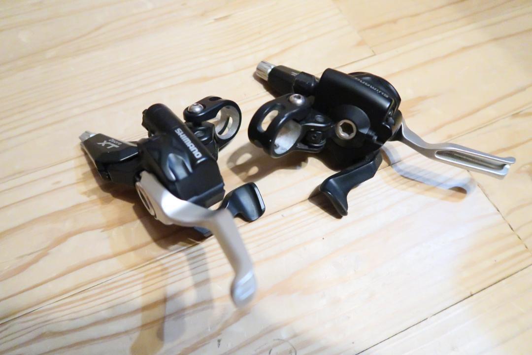 シマノ XT ST-M770 MTB デュアルコントロールレバー 9×3s