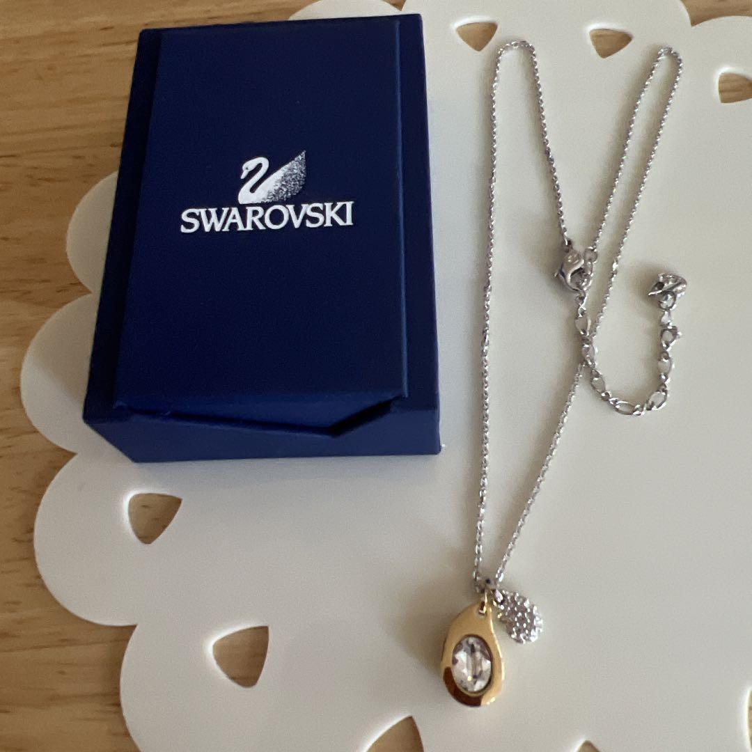 Swarovski スワロフスキー ネックレス ゴールド シルバー 新品未
