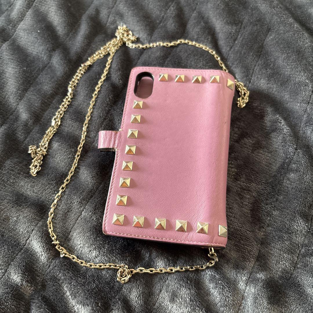 VALENTINO iphone x ケース Valentino Garavani Rockstud iPhone X Case | Black | FARFETCH