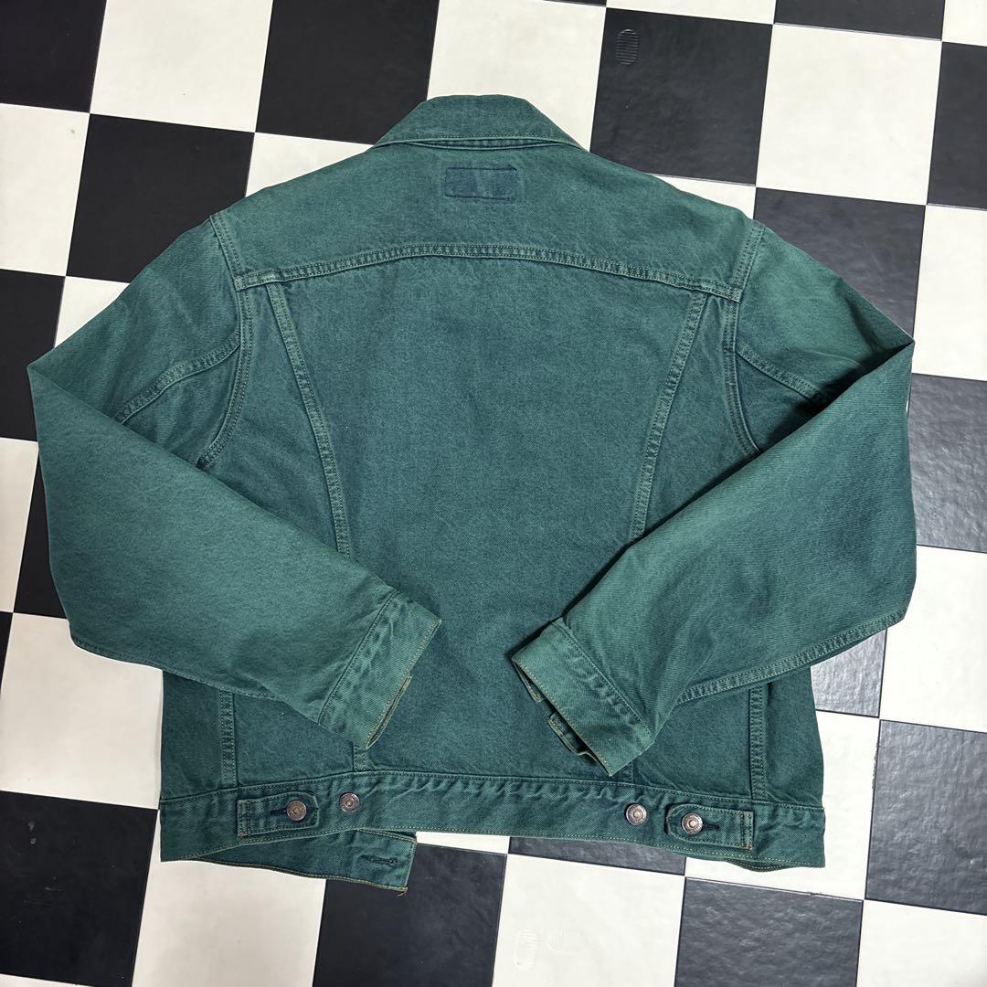 Levi's デニムジャケット　グリーン