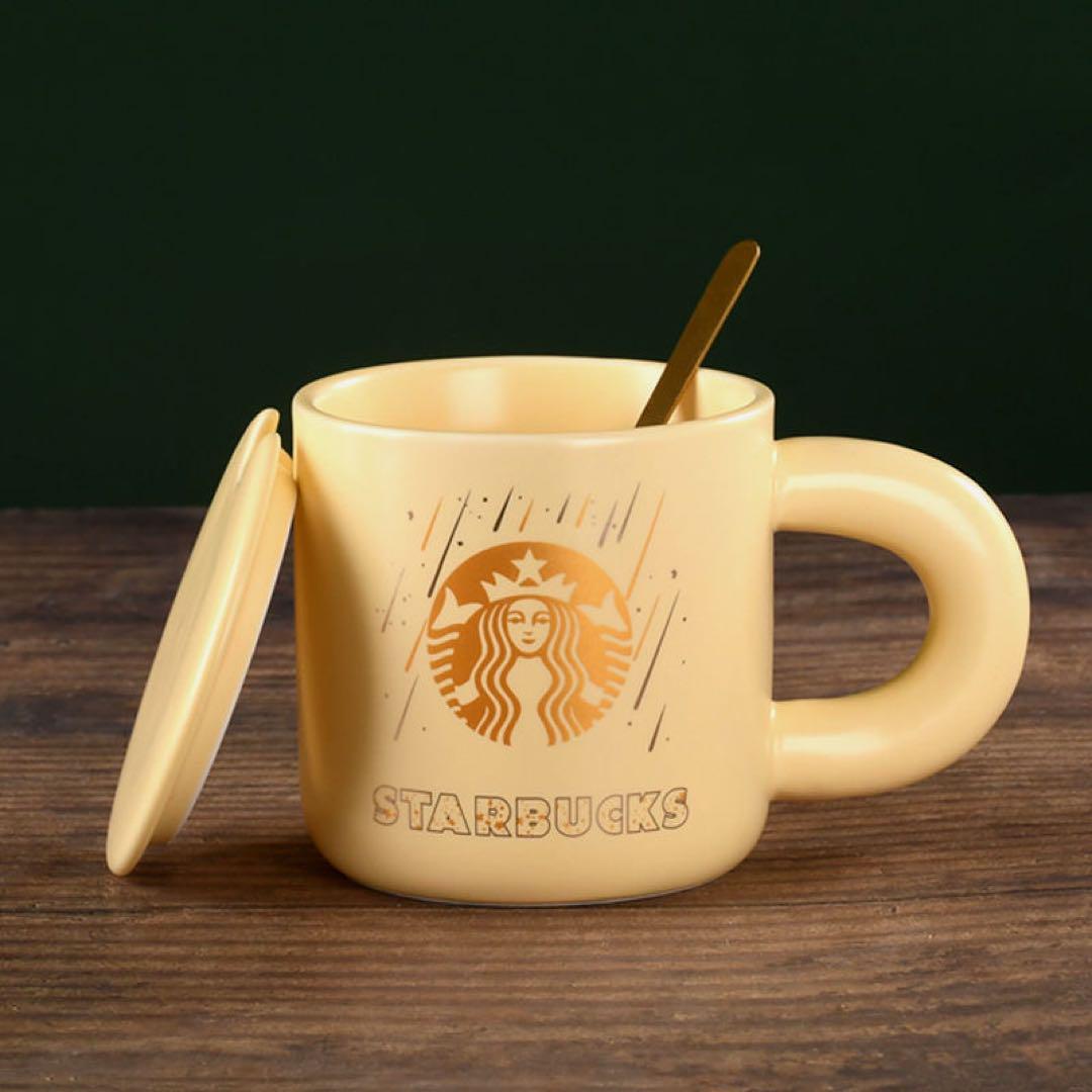外国限定スターバックスStarbucks マグカップイエローかわいいおしゃれ