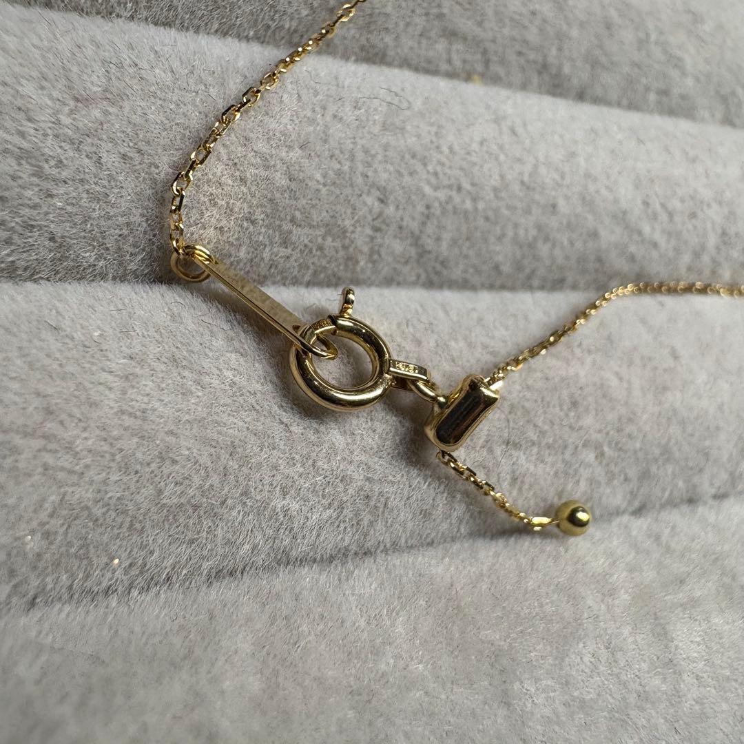 K18 天然ダイヤモンド チェンジガーネット 45cm ミル打ち FORTGASGNV_COM_BR