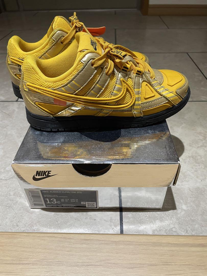 NIKE  ナイキ　RUBBER DUNK オフホワイト ラバーダンク　19cm