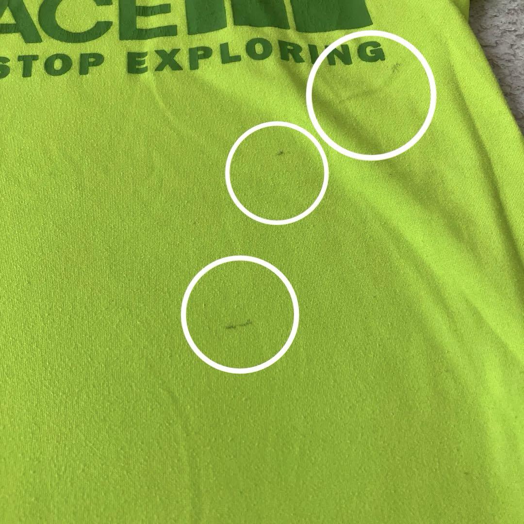 THE NORTH FACE 蛍光グリーン Tシャツ - メルカリ