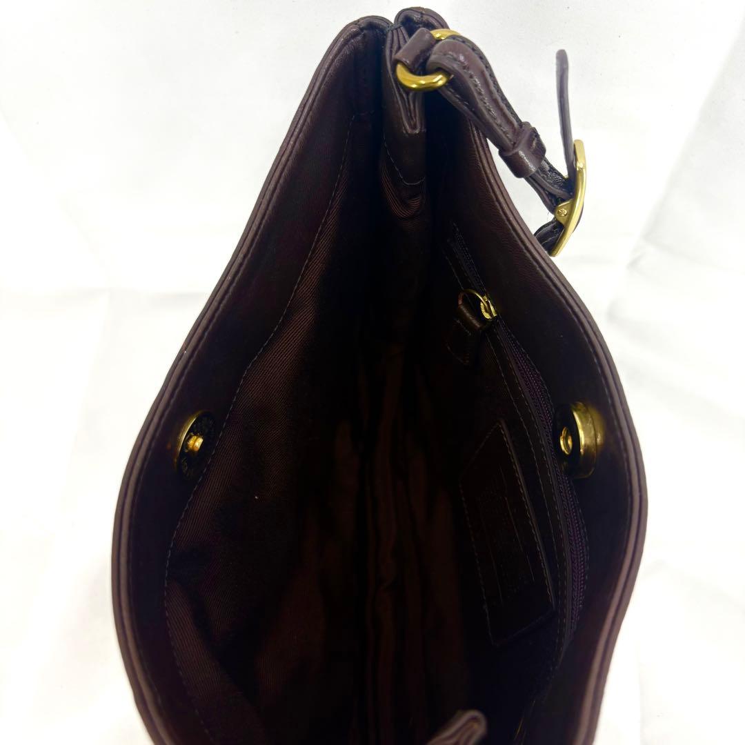 【COACH】コーチ ハンドバッグ ショルダーバッグ 濃い茶色 ブラウン 茶系 【COACH】コーチ ハンドバッグ ショルダーバッグ 濃い茶色 ブラウン 茶系