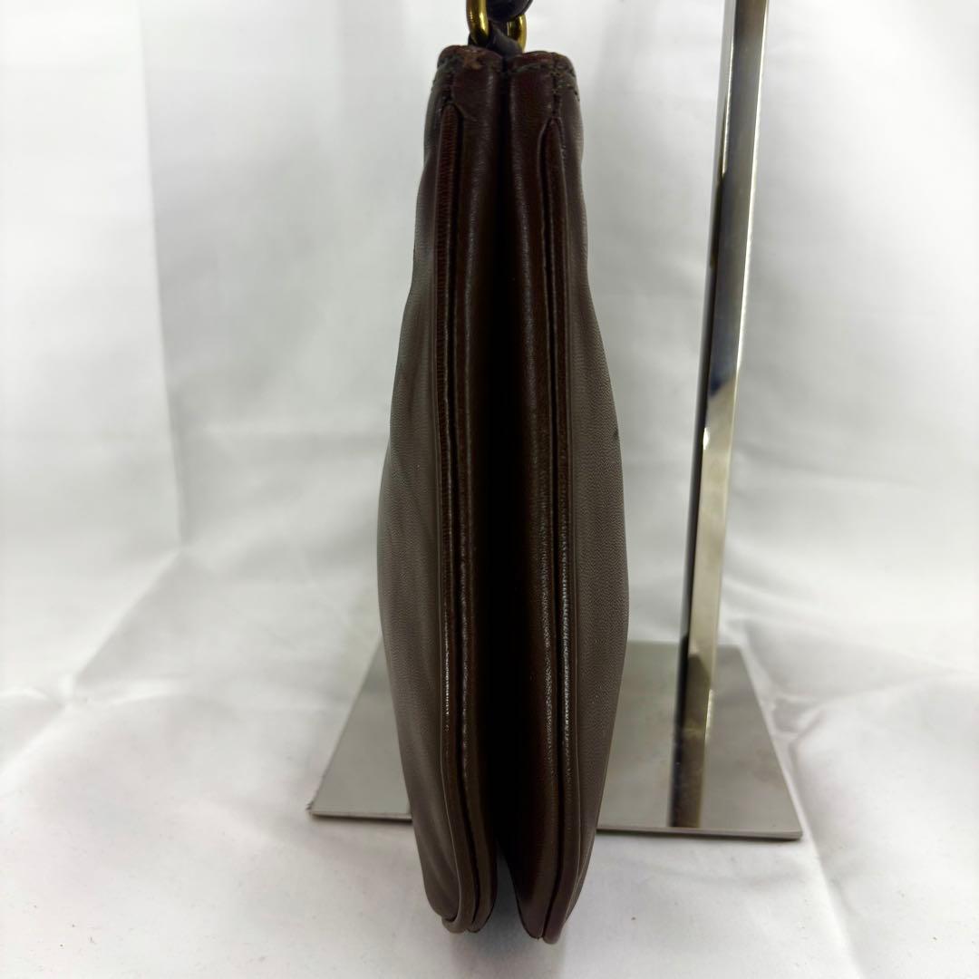 【COACH】コーチ ハンドバッグ ショルダーバッグ 濃い茶色 ブラウン 茶系 【COACH】コーチ ハンドバッグ ショルダーバッグ 濃い茶色 ブラウン 茶系