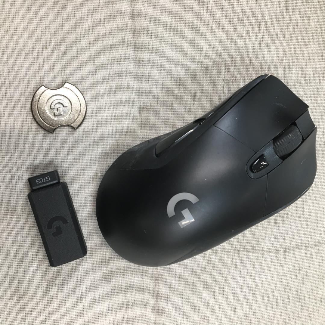 Logicool G ワイヤレス ゲーミングマウス G703h - マウス