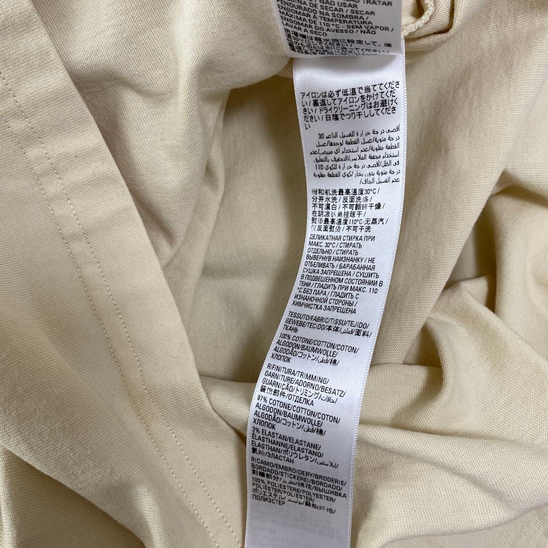 Balenciaga ロゴTシャツ クリーム