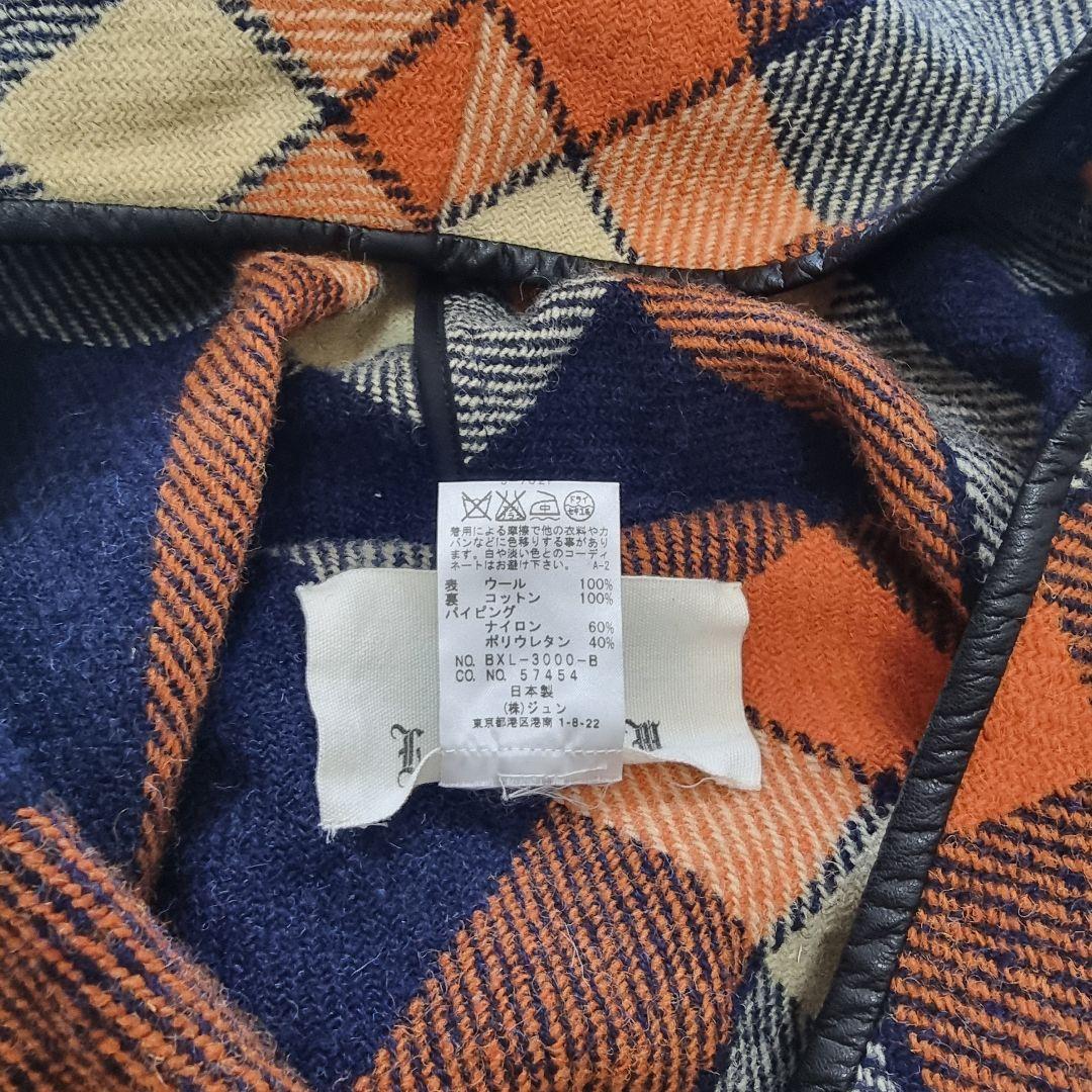 入手困難 ハリスツイード × リリシズム　ポンチョ ケープ マント　チェック