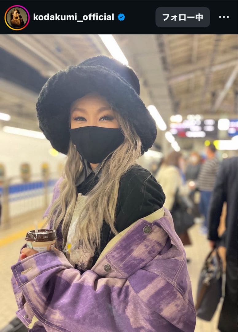 着用1度のみ 倖田來未着用 DIESEL パープル パファー ジャケット デニムM DIESEL