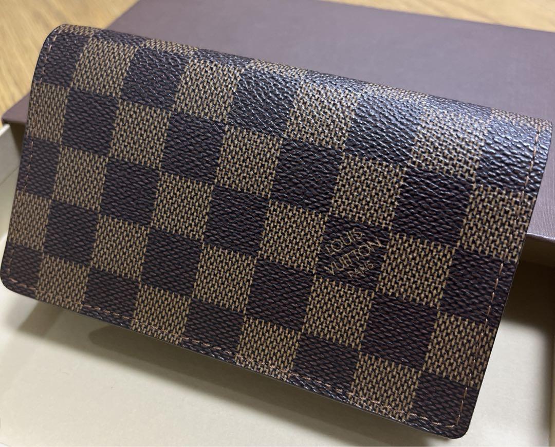 ルイヴィトン LOUIS VUITTON 二つ折り財布 ダミエ 小物